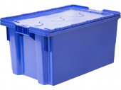 Ящик с крышкой п/э 600х400х300 сплошной, морозостойкий Safe PRO