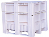 BoxPallet 1200х1000х1035 мм сплошной на полозьях