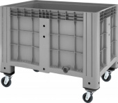 Контейнер 1200х800х800 сплошной на колёсах