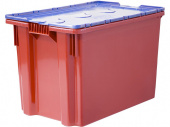 Ящик с крышкой п/э 600х400х400 сплошной, морозостойкий Safe PRO
