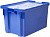 Ящик с крышкой п/э 600х400х350 сплошной, морозостойкий Safe PRO