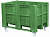 Контейнер 1200x800x900 сплошной на колесах