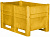 Контейнер 1200x800x740 сплошной на полозьях
