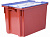 Ящик с крышкой п/э 600х400х400 сплошной, морозостойкий Safe PRO